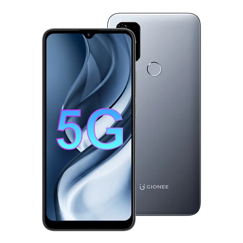 Originele Gionee K7 5G Mobiele Telefoon 8 GB RAM 128 GB ROM T7510 OCTA CORE ANDROID 6.53 inch Volledig scherm 16 MP AF 5000 MAH Face ID Fingerprint Smart Cellphone