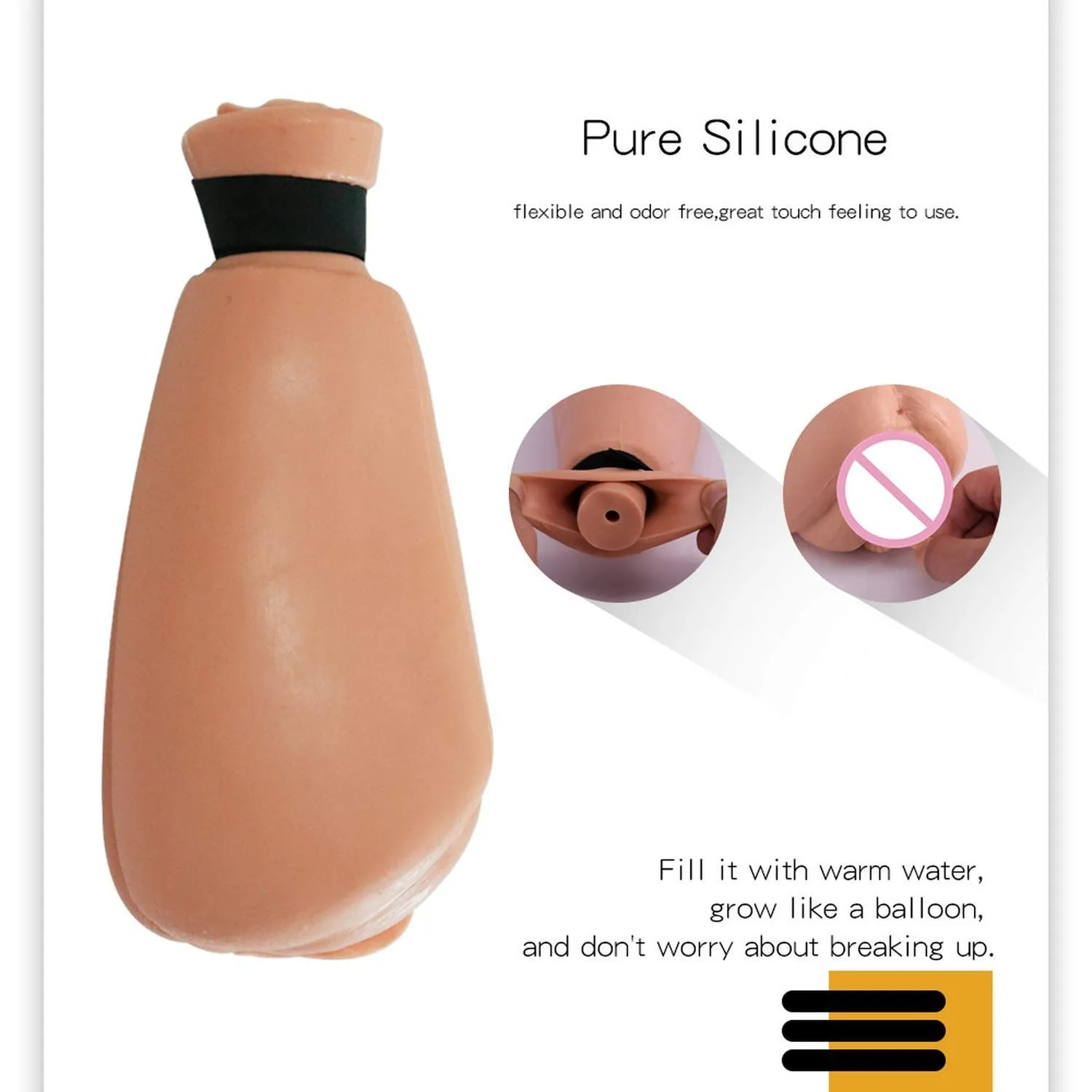 AKKAJJ Male Masturbator Silicone Pocket Pussy with Water Injection Air  Inflation, 8 kg Capacity from Dhgate Masturbators