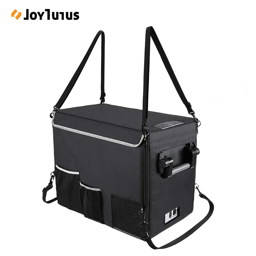 Joytutus 40L Protective Carry Bag for Car Keep Cooling Drip-proof Portable Refrigerator Fridge Freezer