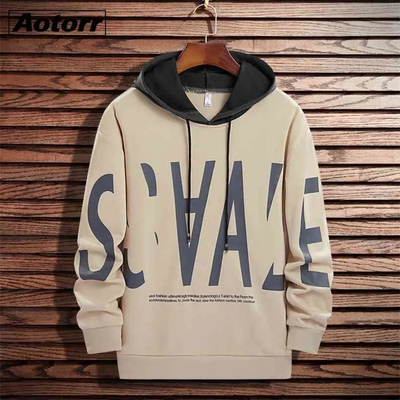 Men's Hoodies Male Casual Sweatshirts Men Japan Style Streetwear Sweatshirt Tops Spring Autumn Fashion Hip Hop Hoodies 210819