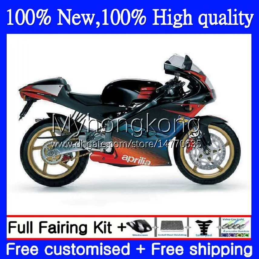 Kropp för Aprilia RSV 125 RSV125 RS 125 RR 125RR RS125 R 99 00 01 02 2003 2004 2005 7NO.147 RSV125RR RS-125 Glansig färg RS4 99-05 RSV-125 1999 2000 2001 2002 03 04 05 FAIRING