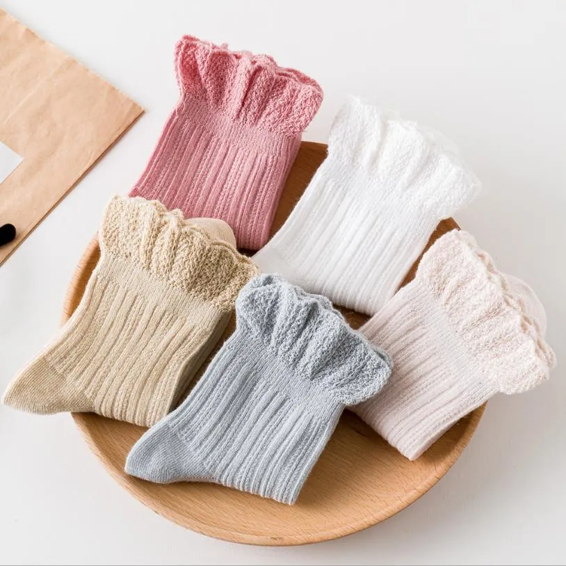 Chaussettes bébé coton bio antidérapantes