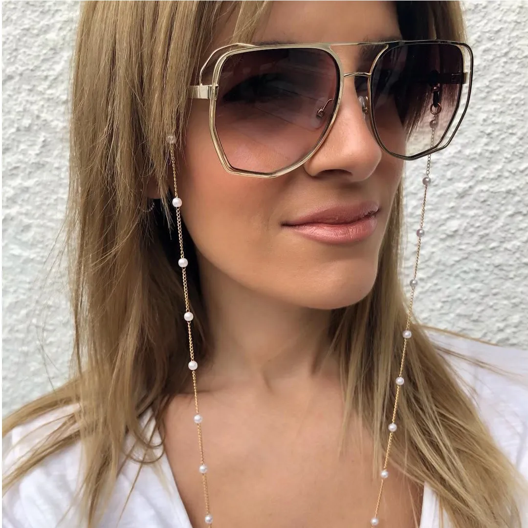 8-Pack Leather Eyeglass Holder Straps - Anti-Slip Glasses Chains For Neck Retention