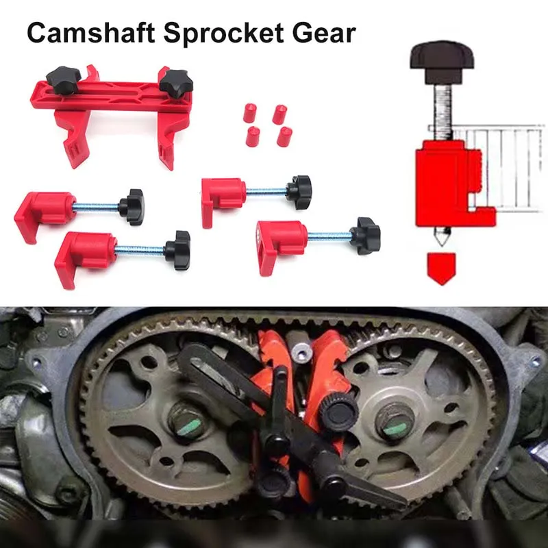 ユニバーサルオートマスターカムクランプの修理キットツールカムシャフトスプロケットギアカムロック修理ツール車自動車アクセサリー