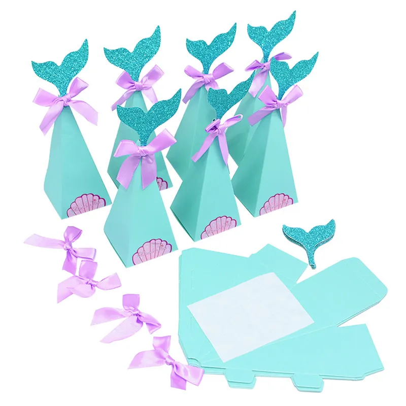 Mermaid Tail Paper Candy Boxes Popcorn Gift Bags... From Cat11cat, $17. ...