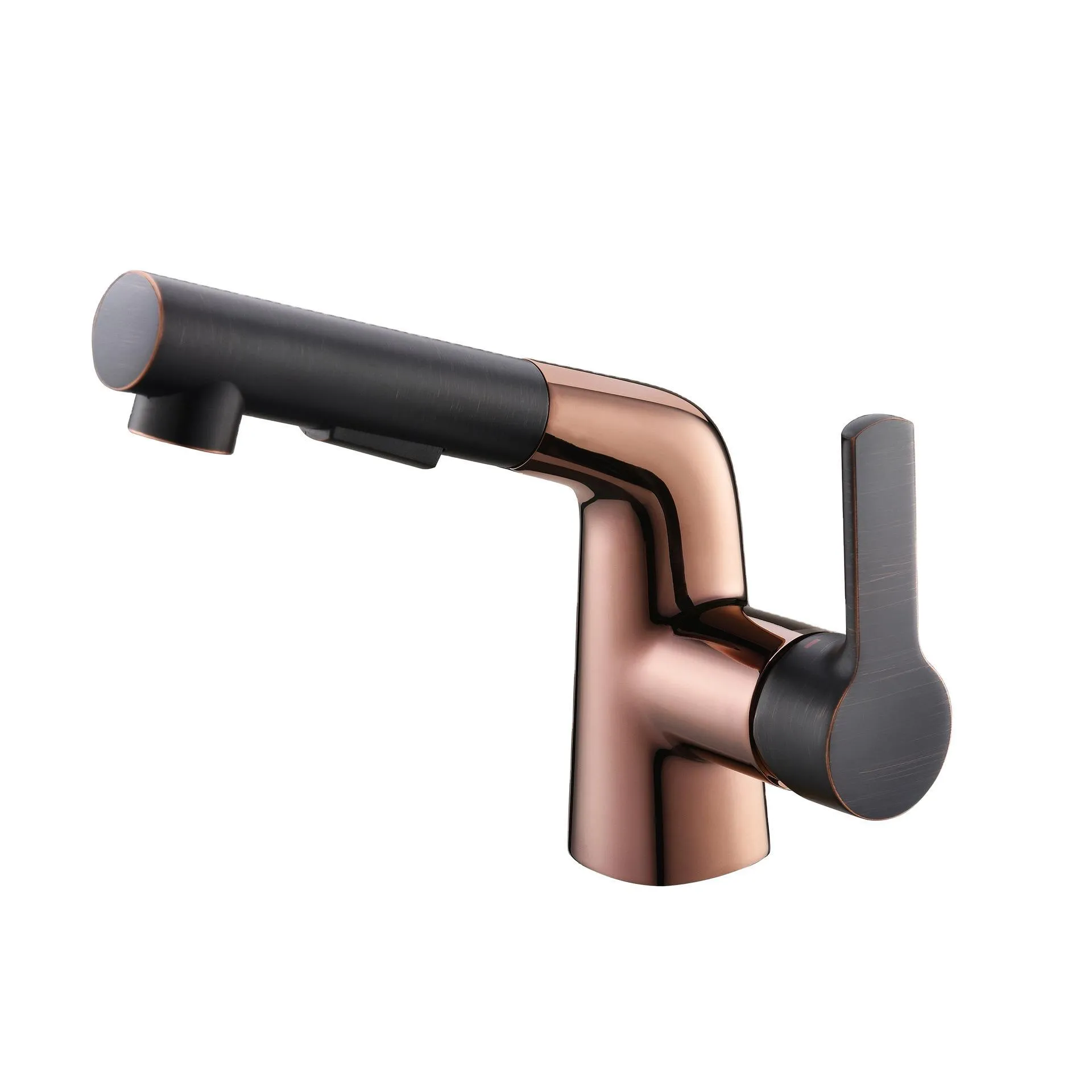 Lifting type Zinc alloy multifunctional universal pull-out faucet with mixed single handle and 360 degree rotation is suitable for kitchen wash basin