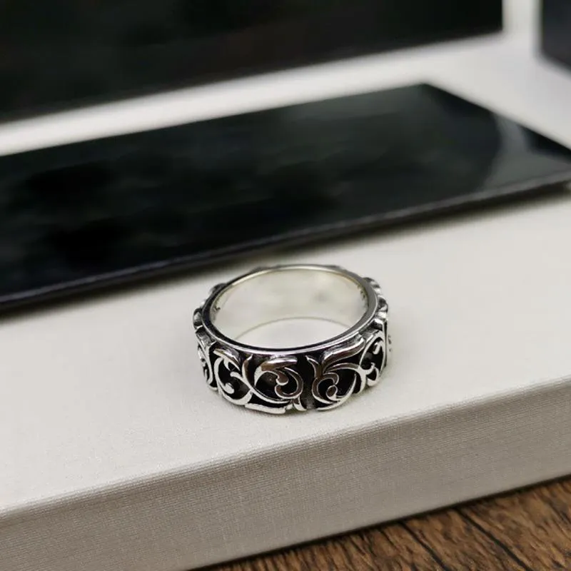 Кластерные кольца бренд чистый 925 серебряные украшения стерлингов винтажные