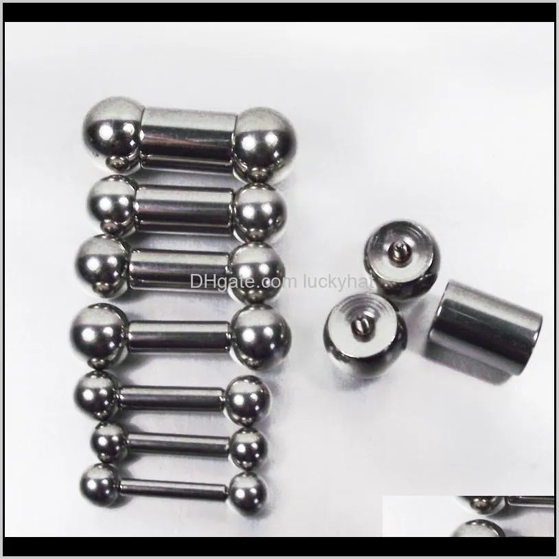 1 pc big size titanium steel genital piercing straight barbell rings tragus ear piercing pa nipple ring bar lips body jewelry