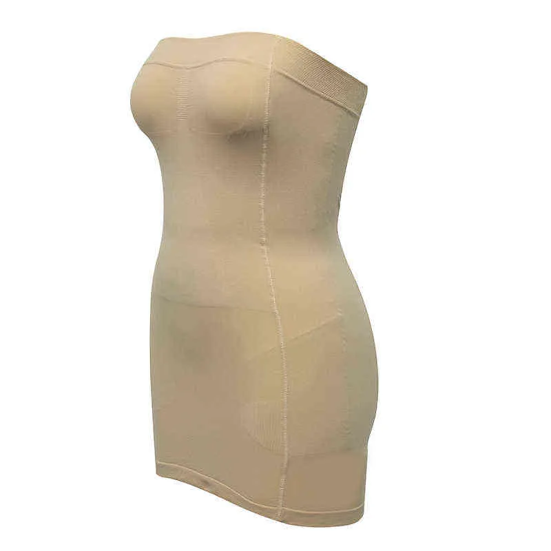 Women Strapless Slip For Under Dresses Shaping Control Slips Slimming Full  Body Shapewear Skirt Seamless Big Shaper Underwear From Fandeng, $19.6