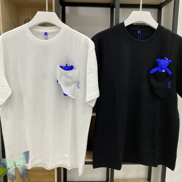 Wholesale Ader Error Teddy Bear Woolen T Shirt Hiphop Top Wholesale Ader Error Teddy Bear Woolen T Shirt Hiphop Top