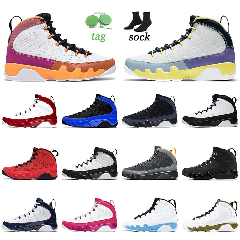 Buty do koszykówki Change The World 9 9s IX Jumpman Racer Blue Gym Red University Gold Oregon Ducks Space Jam Męskie damskie autentyczne trampki Rozmiar 13