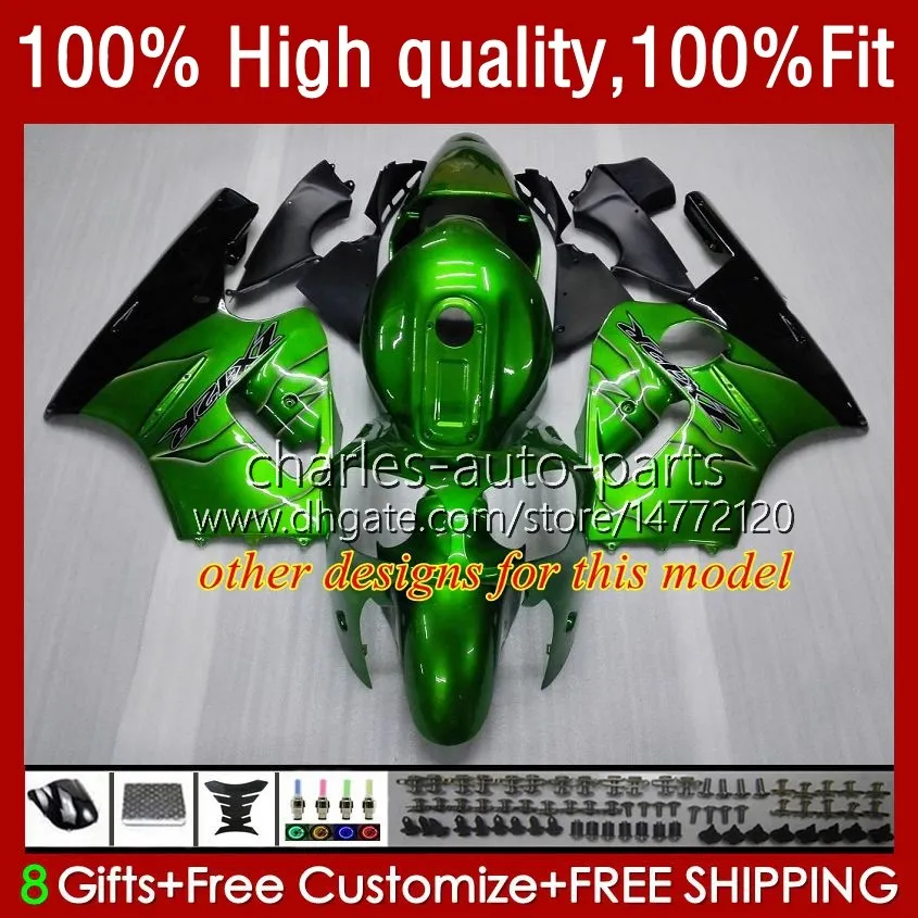 Purple Glossy 1998 Zx9r Fairing Kit For Kawasaki Ninja ZX 6R