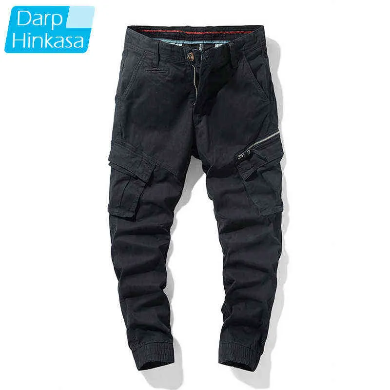 2020 Winter Cargo Pants Men Outdoor Jogger Overalls Autumn New Tactical Military Pant Casual Sweatpant Men 100% Cotton Trousers H1223