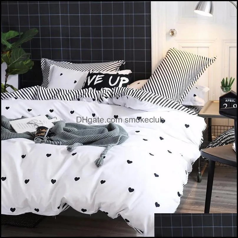 Bedding Sets J5 Set Jpcs King Duvet Cover/ Quilt Cover/comforter Cover + 2 Pillowcase Bed Size 150*200/180*220/200*200/220*240