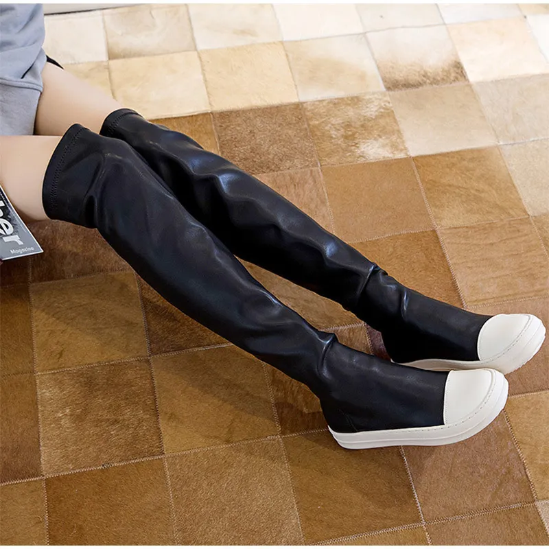 Long stretch on sale boots
