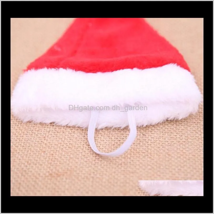 pets christmas hats merry christmas decorations for home cap xmas small plush santa hat for pet dog cat hat happy new year gift sn2023