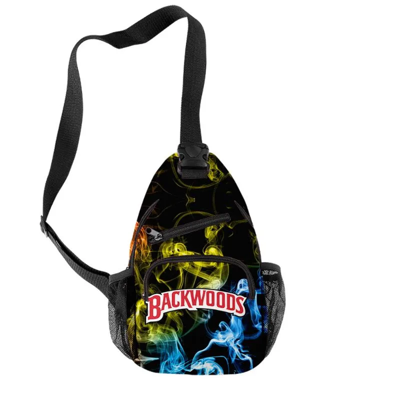 DHgate.com:Backpack BACKWOODS Sky 3D Men Chest Bag Oxford