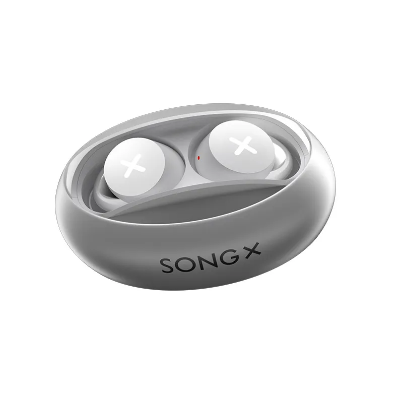 Songx True A50 Zestaw słuchawkowy bezprzewodowy zestaw słuchawkowy Bluetooth TWS Double Ear 5.0 Niekompletne długie życie baterii mini niewidzialne ćwiczenie