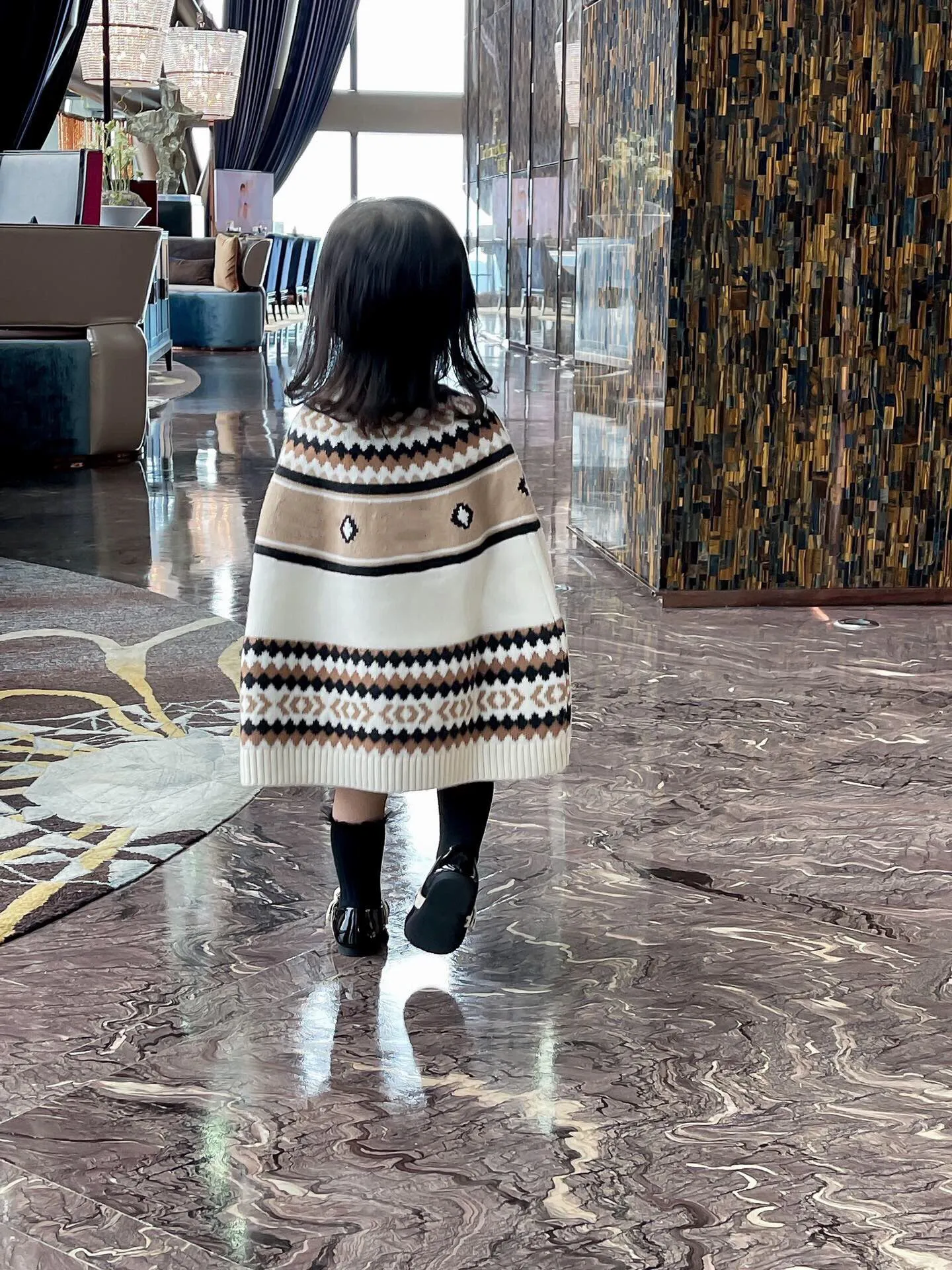 Pull cape 2025 fille