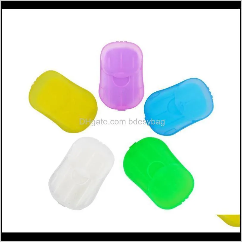 disposable anti dust mini travel soap paper washing hand bath cleaning portable boxed foaming soap paper scented sheets