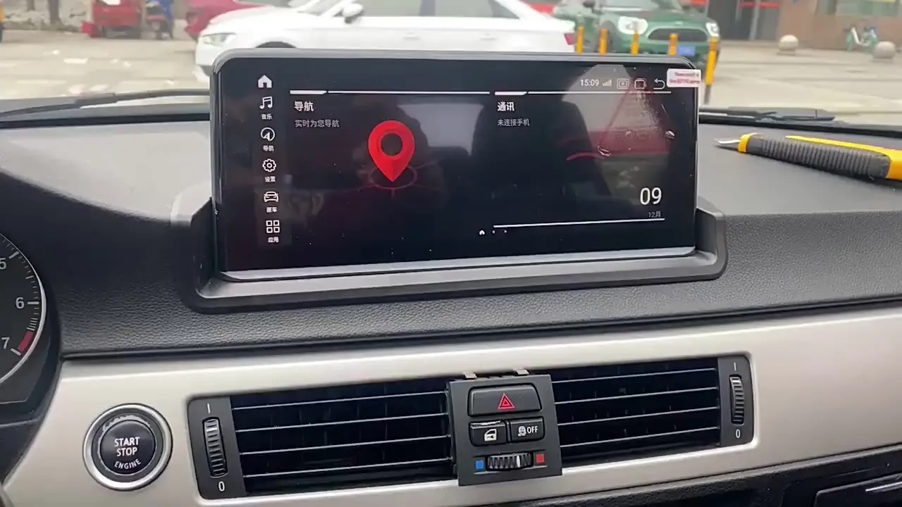 10.25 inç 4G GPS Android 10.0 Araba DVD Multimedya Oynatıcı BMW 5 Serisi için F07 GT NBT 2013-2017 Navigasyon Radyo Stereo BT WiFi