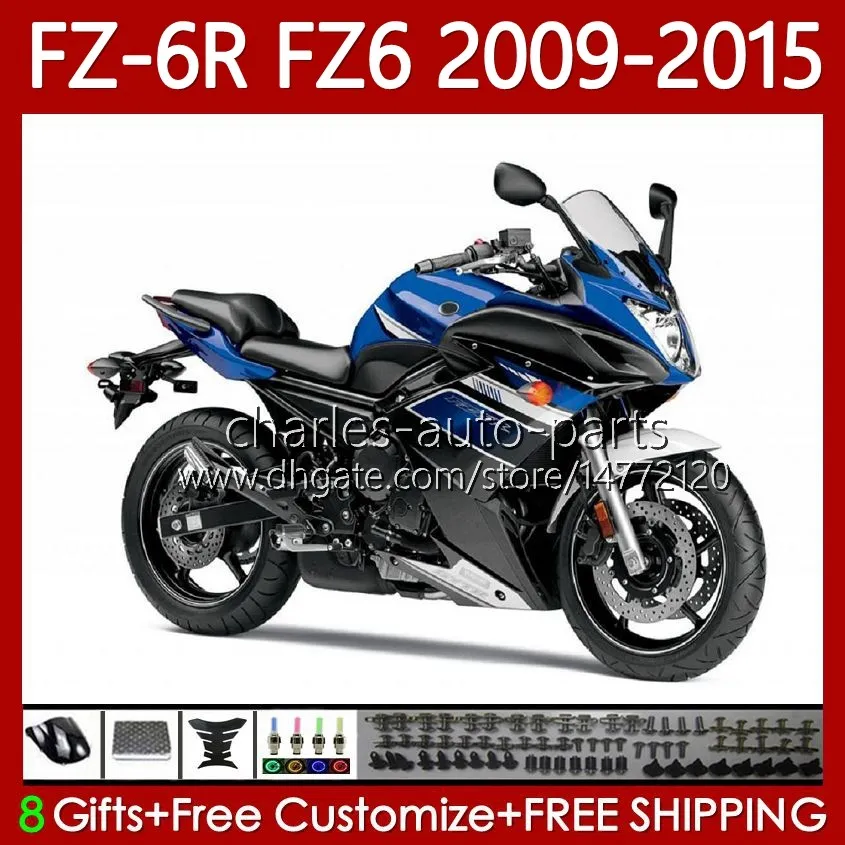 바디 키트 Yamaha FZ6N FZ6 FZ 6R 6N 6 R N 600 09-15 Bodywork 103no.33 FZ-6R FZ600 FZ6R 09 10 11 12 13 14 15 FZ-6N 2009 2010 2012 2013 2014 2015 OEM 페어링