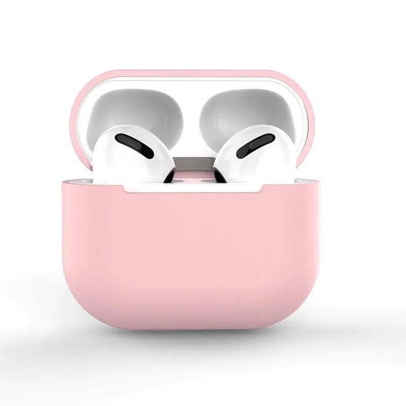 Soft płyn silikonowy obudowa bezprzewodowa Bluetooth Pokrywa ochronna obudowa dla Apple Airpods 3 Pro 1 2 Case Wysoka jakość