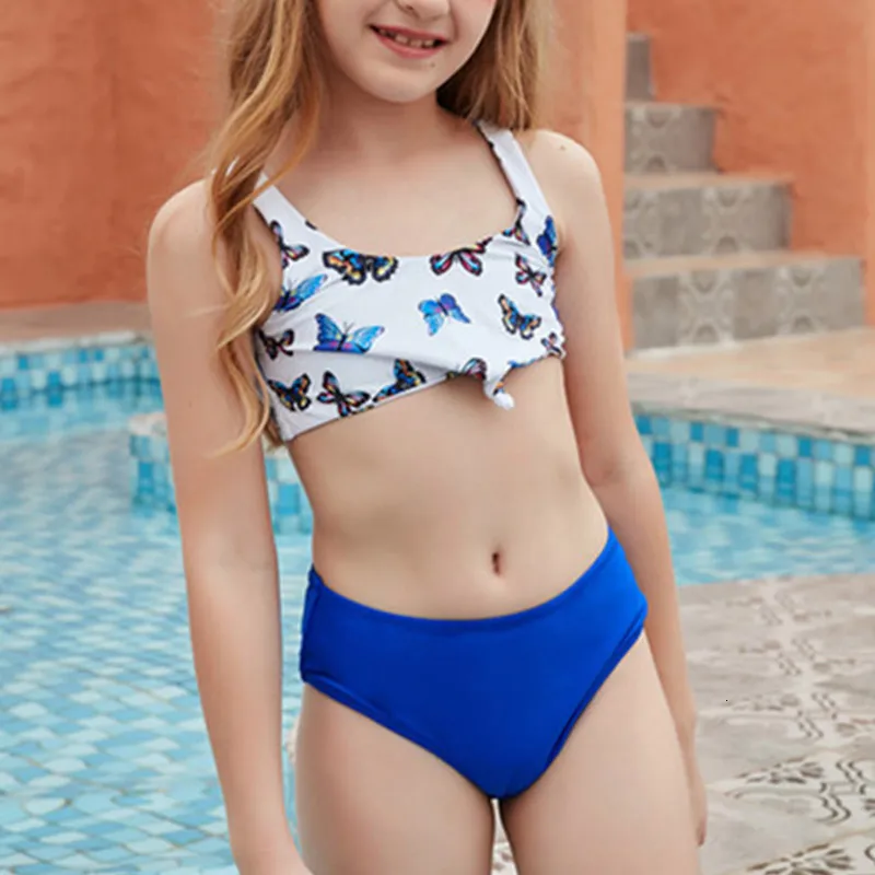 High Quality Butterfly Print Cheap 34f Bikini Sets For Girls Perfect For  Summer 2021 Beach Wear From Outletdh, $10.04