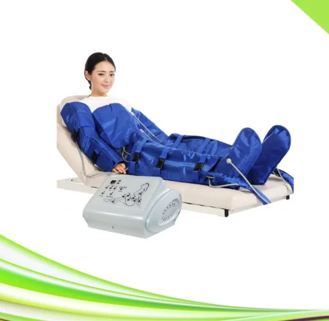 portable salon spa use air pressure leg massager slimming air compression pressotherapy lymphatic drainage machine