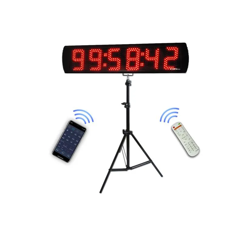 Timers Ganxin 5 '' 6 dígitos LED de cronômetro de cópia ao ar livre