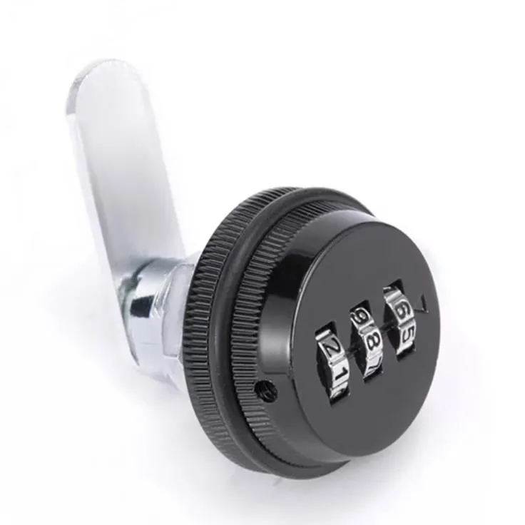 Combination Cabinet Lock Black Or Silver Zinc Alloy Password Locks Security Home Automation Cam Lock For Mailbox Cabinet