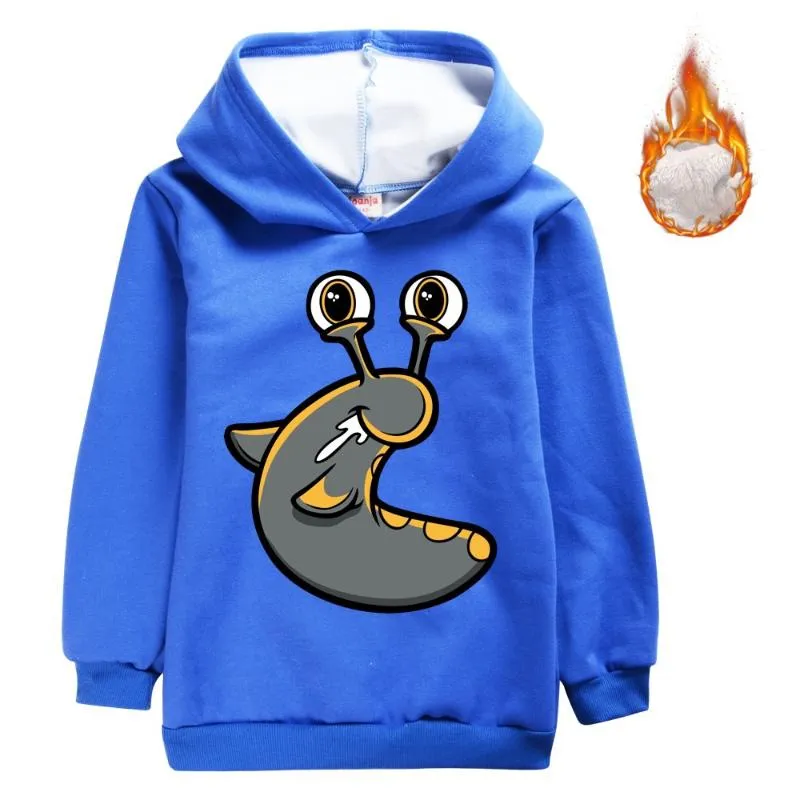 Slogoman Hoody Velvet Kids Toddler Sweatshirt Warm Winter Pullover