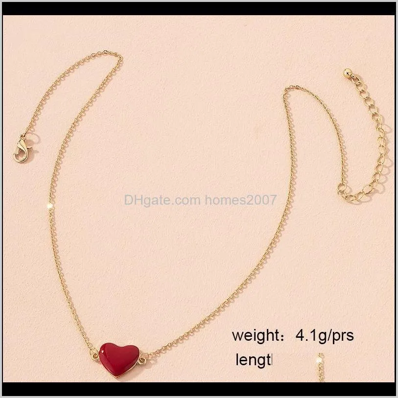 2021 ins gold chain heart crescent moon star minimalism minimalist choker necklaces korean fashion women party jewelry