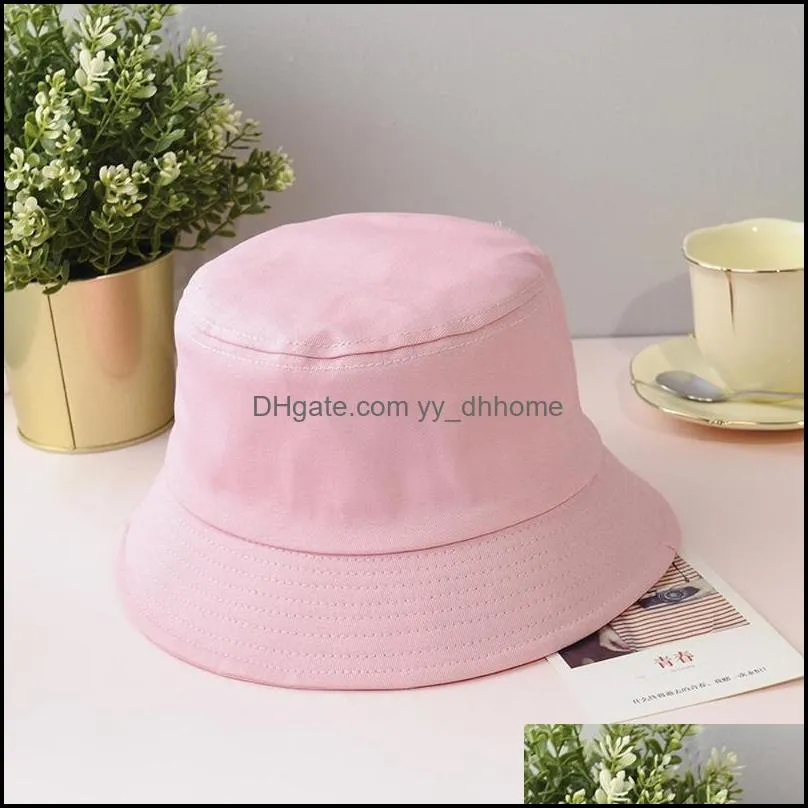 XaYbZc Unisex Summer Foldable Bucket Hat Women Outdoor Sunscreen Cotton Fishing Hunting Cap Men Basin Chapeau Sun Prevent Hats1