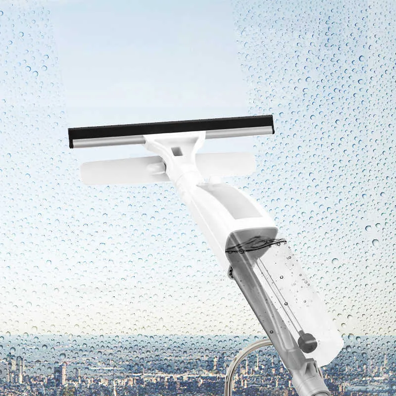 Congis Water Spray Window Mops Glass Cleaning Mop With Cloth Replace Windows Cleaner House Clean