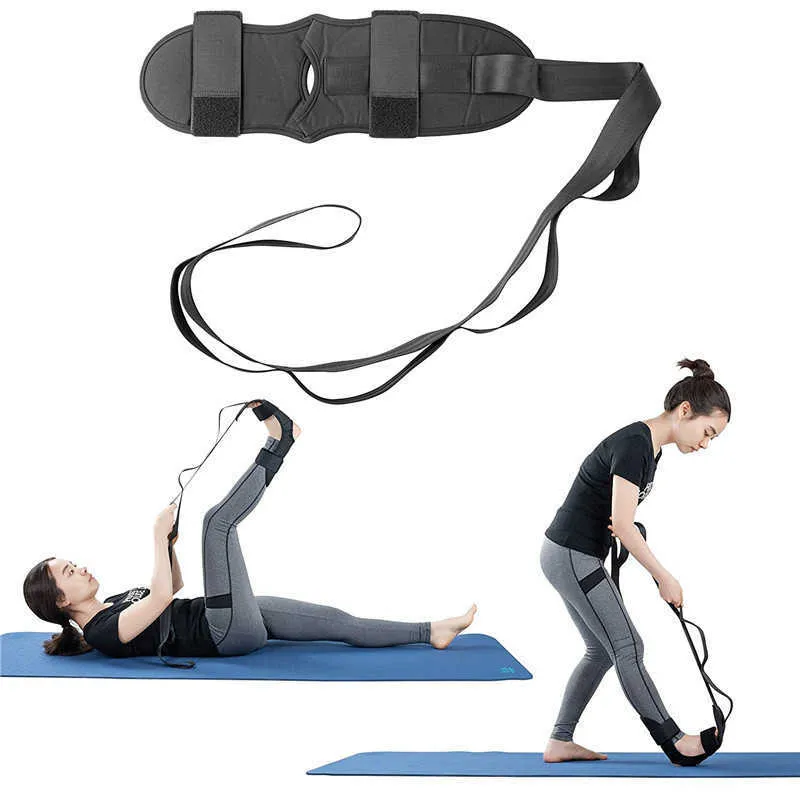 Yoga Stretch Band Spasticity Lower Limb Draft Stroke Hemiplegia Training Equipment Ankle Joint Correction Rehabilitation Band H1026
