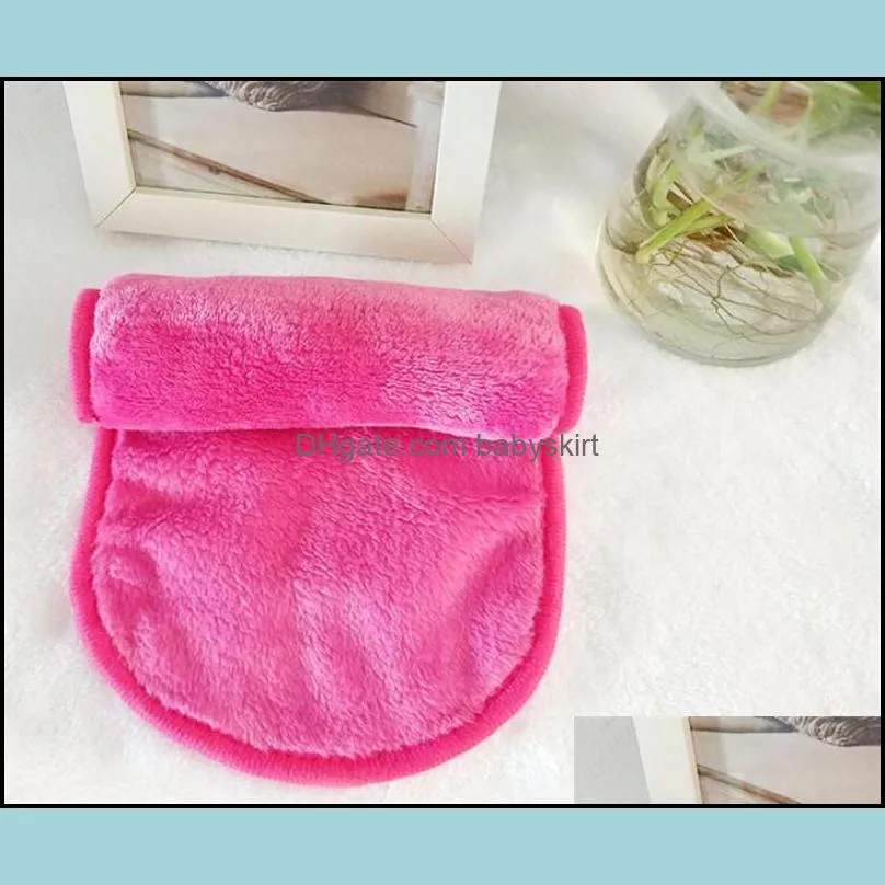Reusable Microfiber Facial Cleansing Towels Cloth Makeup Remover Cleansing Beauty Wash Tools