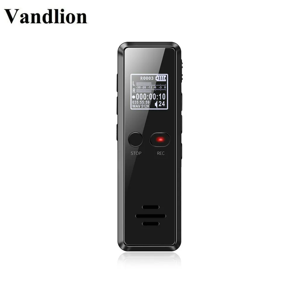 Vandlion V90 Digital Voice Activated Recorder Dictaphone Long Distance