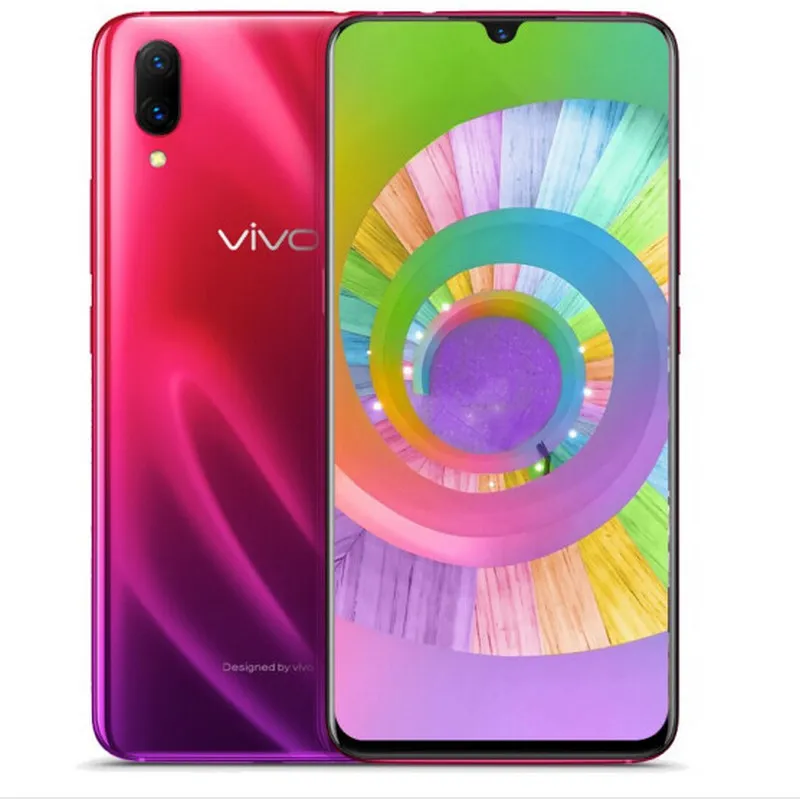 Оригинальный Vivo X23 4G LTE мобильный телефон 6 ГБ RAM 128GB ROM Snapdragon 670 OCTA CORE 13.0MP AI Android 6.41 "Полноэкранный ID отпечатков пальцев лица 3400 мАч Умный сотовый телефон