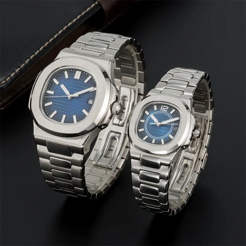 2022 U1 factory mens automatic mechanical watches silver strap blue gold watch stainless waterproof wristwatch montre de luxe lady watches