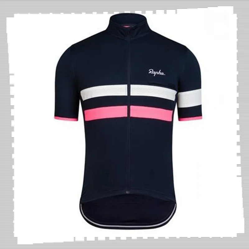 Pro Team Rapha Maillot De Cyclisme Hommes D'été À Séchage Rapide Sport Uniforme Vélo De Montagne Chemises Route Vélo Tops Racing Vêtements Sportswear De Plein Air Y21041367