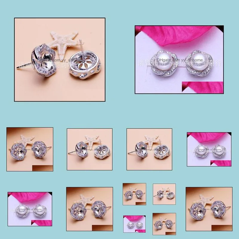 Hot sell Natural pearl earrings accessories Low price direct sales ER0049