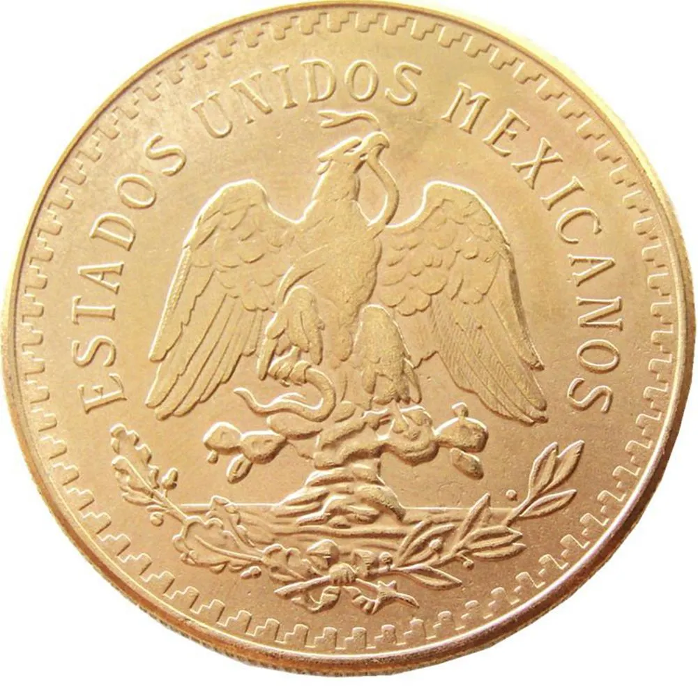 Viatage 18211921 Mexico 50 Peso Coin GoldSilver 37373mm Arts Crafts Creative Souvenir Commemorative Coins Mexicanos Fifty Peso1382779