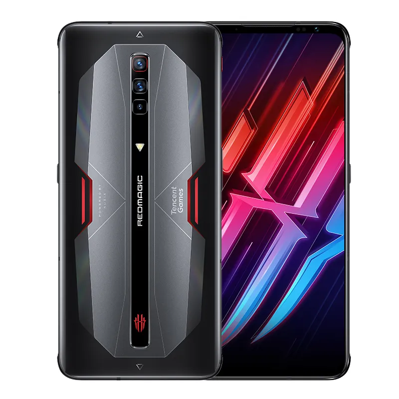 Original Nubia Red Magic 6 Pro 5G Mobile Phone Gaming 12GB RAM 256GB ROM Snapdragon 888 64MP Android 6.8" AMOLED Full Screen Fingerprint ID OTG 4500mAh Smart Cellphone