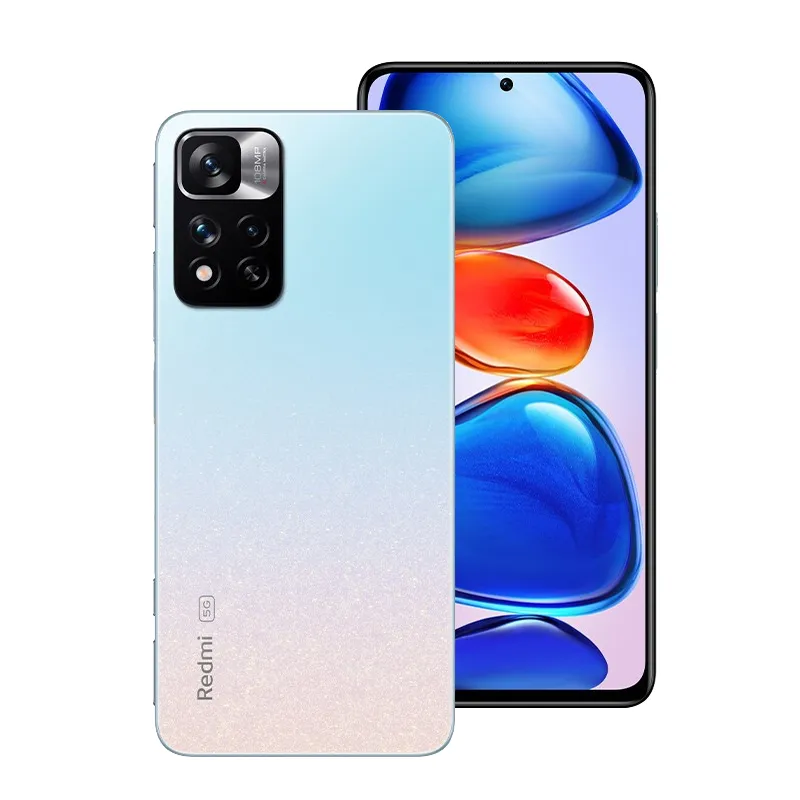 オリジナルXiaomi Redmi Note 11 Pro 5G携帯電話6GB RAM 128GB ROM OCTA CORE MTK DIMENSITY 920 ANDROID 6.67 "AMOLEDフルスクリーン108.0MP NFC指紋IDスマート携帯電話