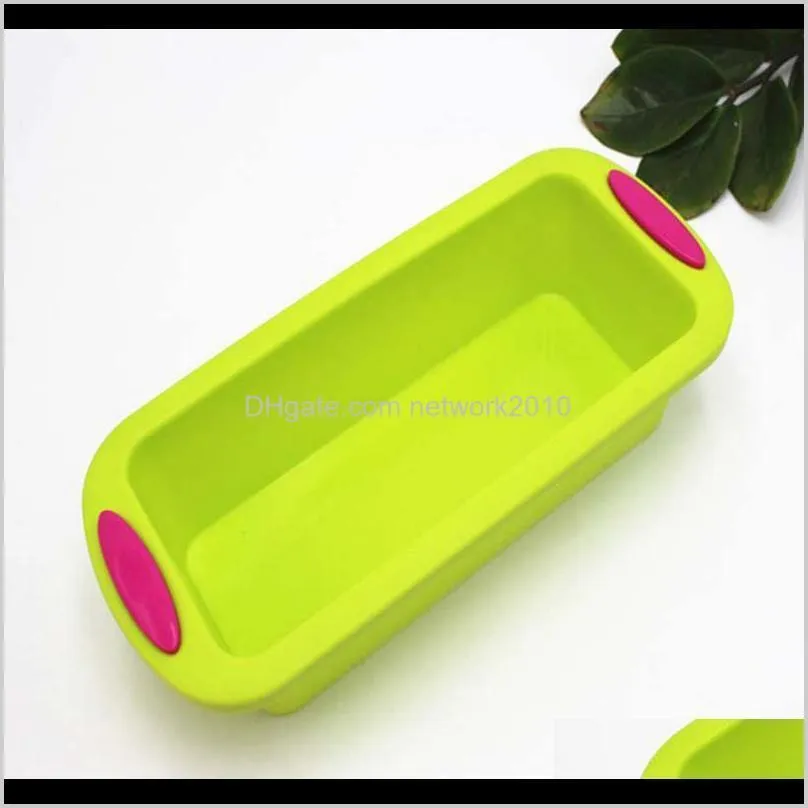 3pcs/set square shape round shape 3d silicone baking cake mold diy toast bread pans cake dishes tray muffin cupcake mold bakeware sets