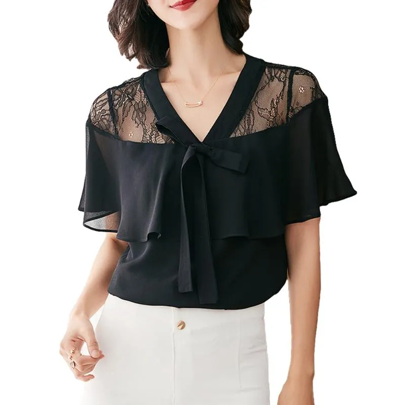 Blusas online negras mujer