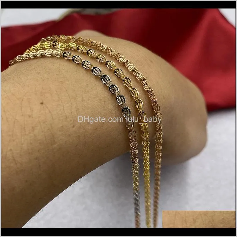 sinya au750 18k pure gold phoenix chain bracelets upscale hot sale for women ladies mother gold color optional length 16+3cm 1028