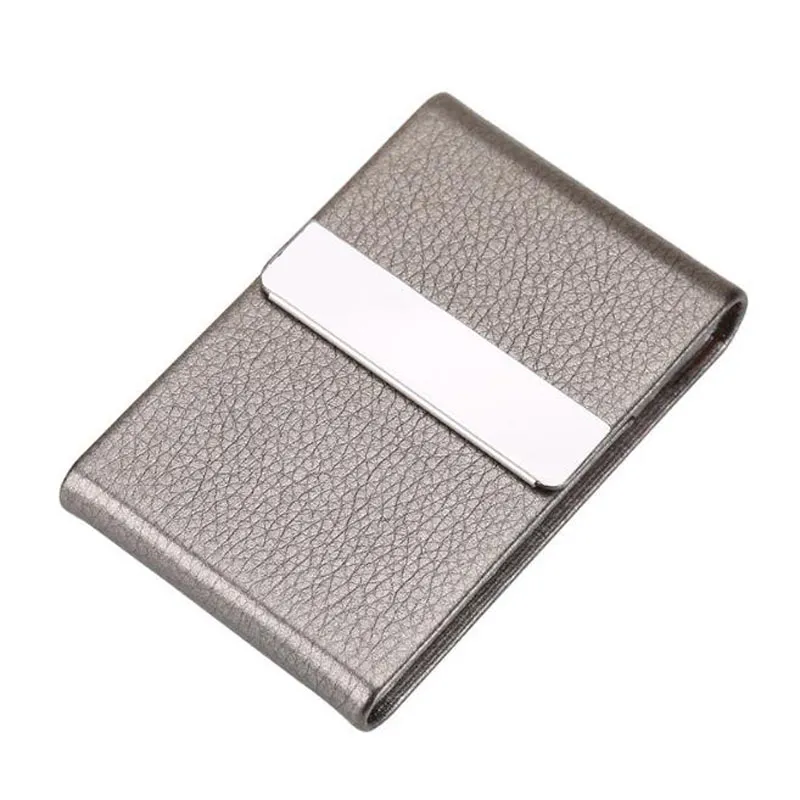 Cigarette Case Cigar Storage Box Stainless Steel Multifunction Card Cases PU Tobacco Holder Smoking Accessories ZC1059