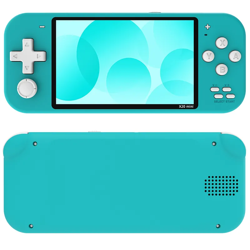 Console Portable Rétro X20MINI – 2000 Jeux Classiques Intégrés, Écran IPS 4,3 Pouces, 8 Go, Cadeau Idéal Enfants & Adultes Nostalgie Gaming